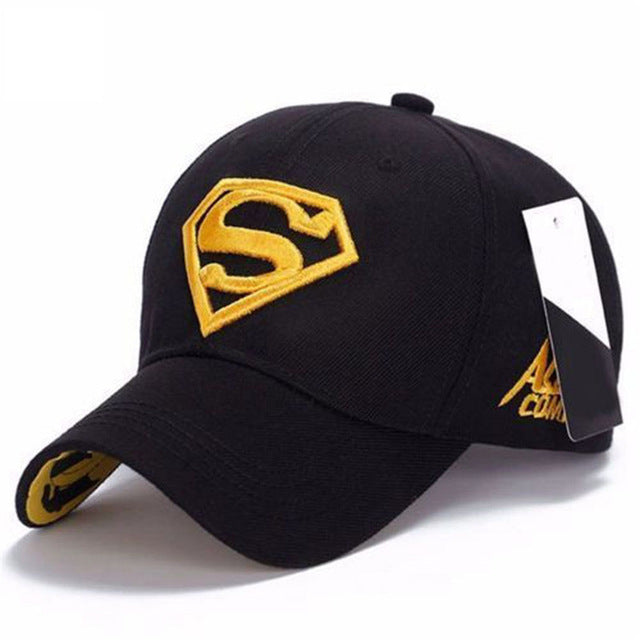 Gold Superman Baseball Cap