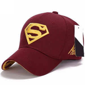 Gold Superman Baseball Cap